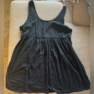 Comfy black mini dress/tunic